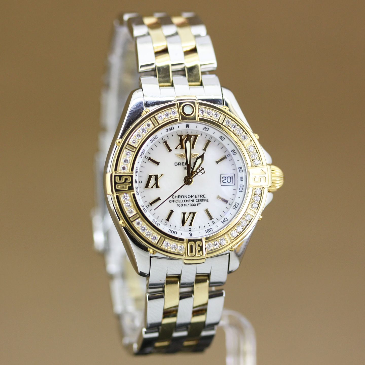 Breitling Cockpit Lady D67365 (2008) - 31 mm Steel case (3/8)