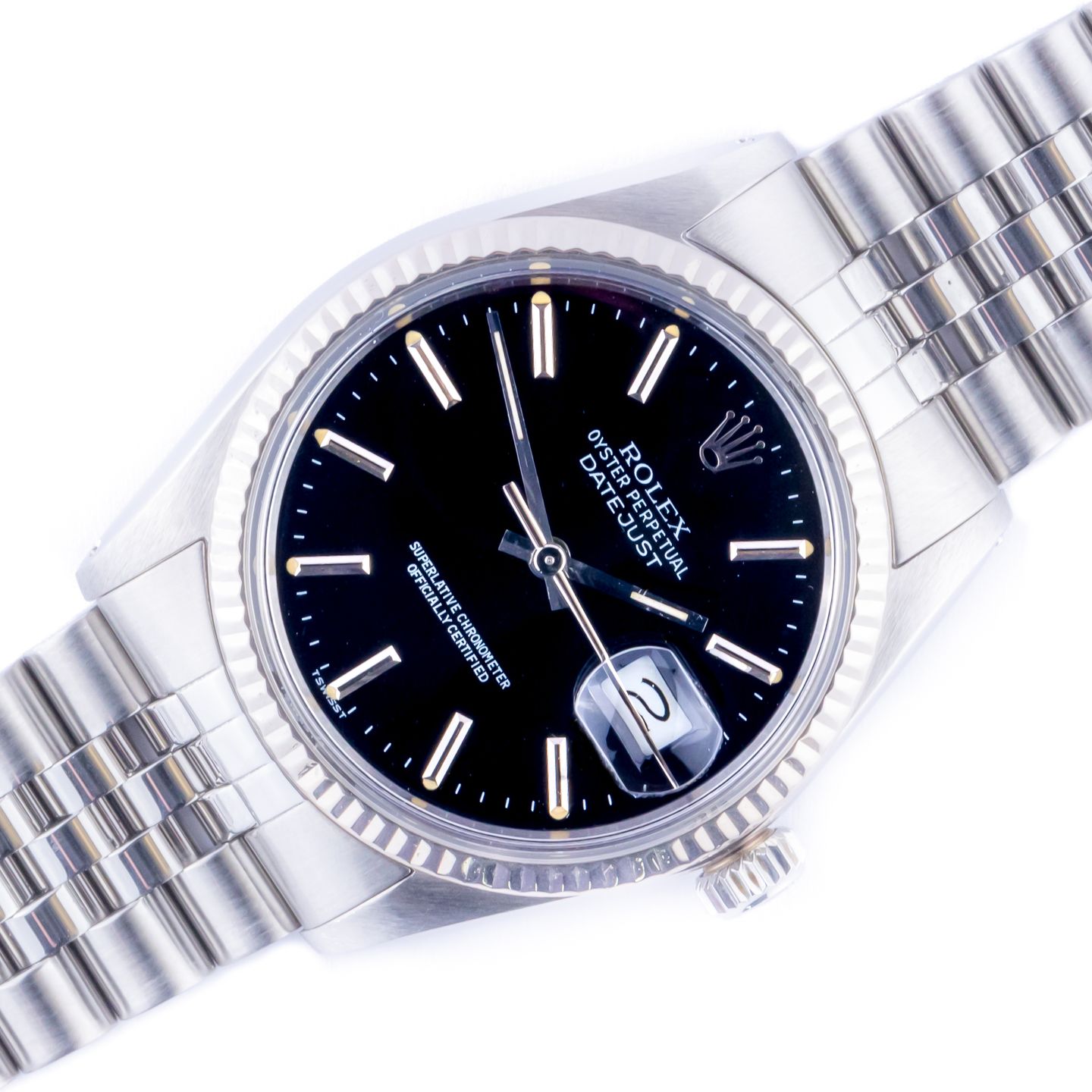 Rolex Datejust 36 16014 (1984) - 36mm Staal (1/7)