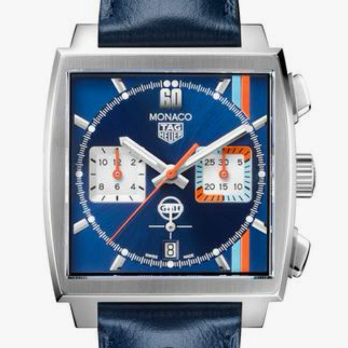 TAG Heuer Monaco CBL2115.FC6494 (2024) - Blauw wijzerplaat 39mm Staal (1/1)