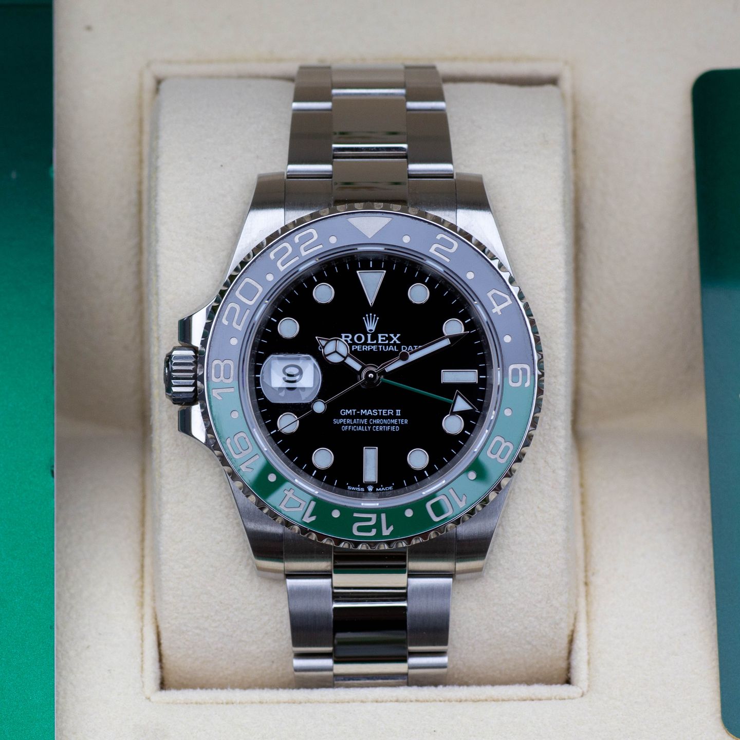 Rolex GMT-Master II 126720VTNR (2023) - Zwart wijzerplaat 40mm Staal (1/8)