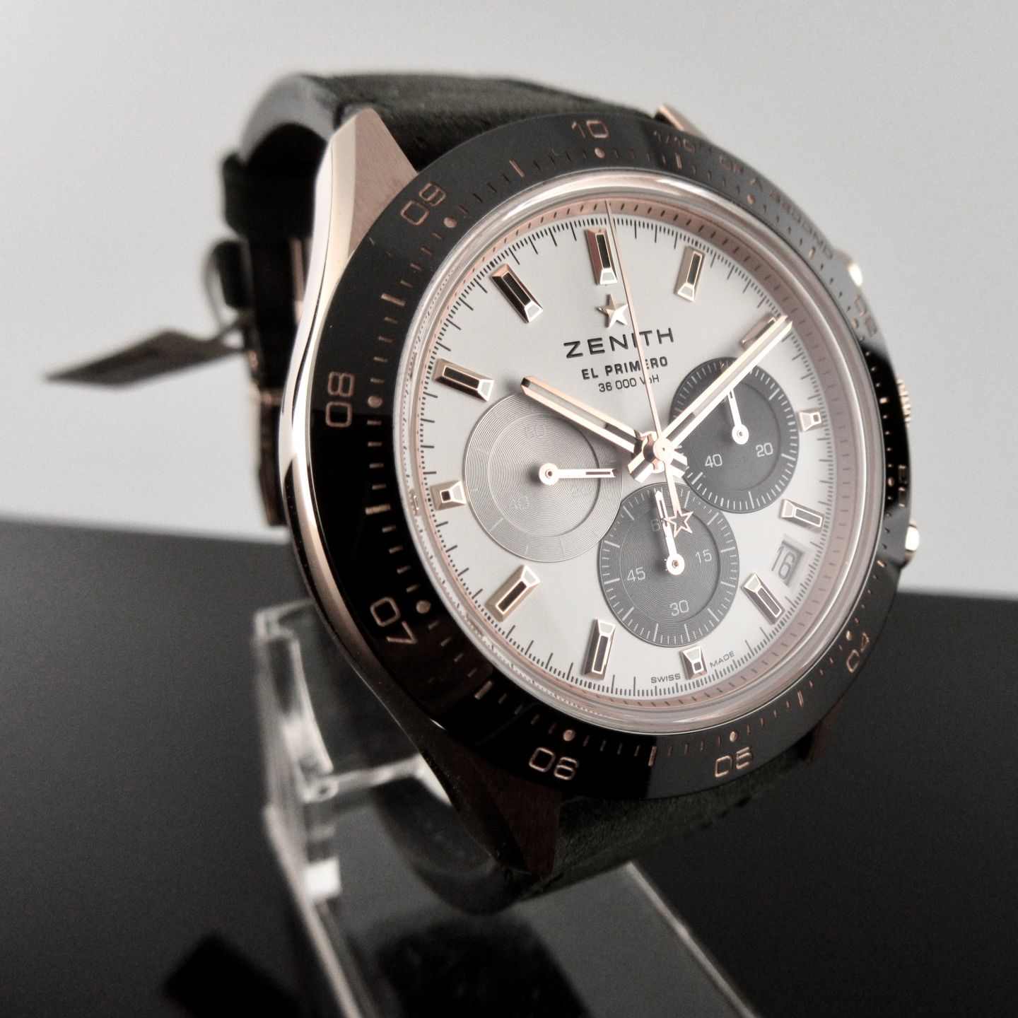 Zenith Chronomaster Sport 18.3100.3600/69.C920 (2025) - White dial 41 mm Rose Gold case (6/8)