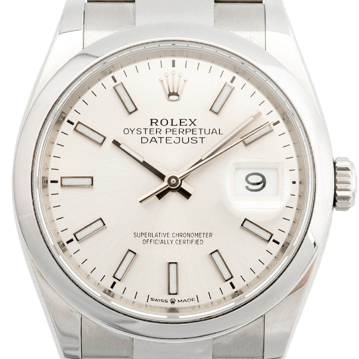 Rolex Datejust 36 126200 (2020) - Zilver wijzerplaat 36mm Staal (2/5)