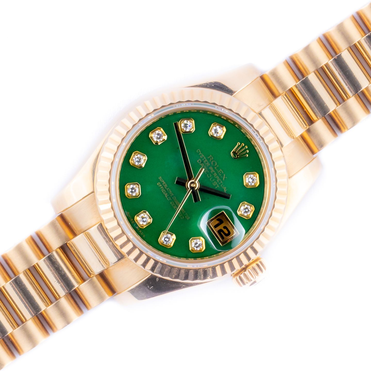 Rolex Lady-Datejust 179178 (2014) - 26 mm Yellow Gold case (1/8)