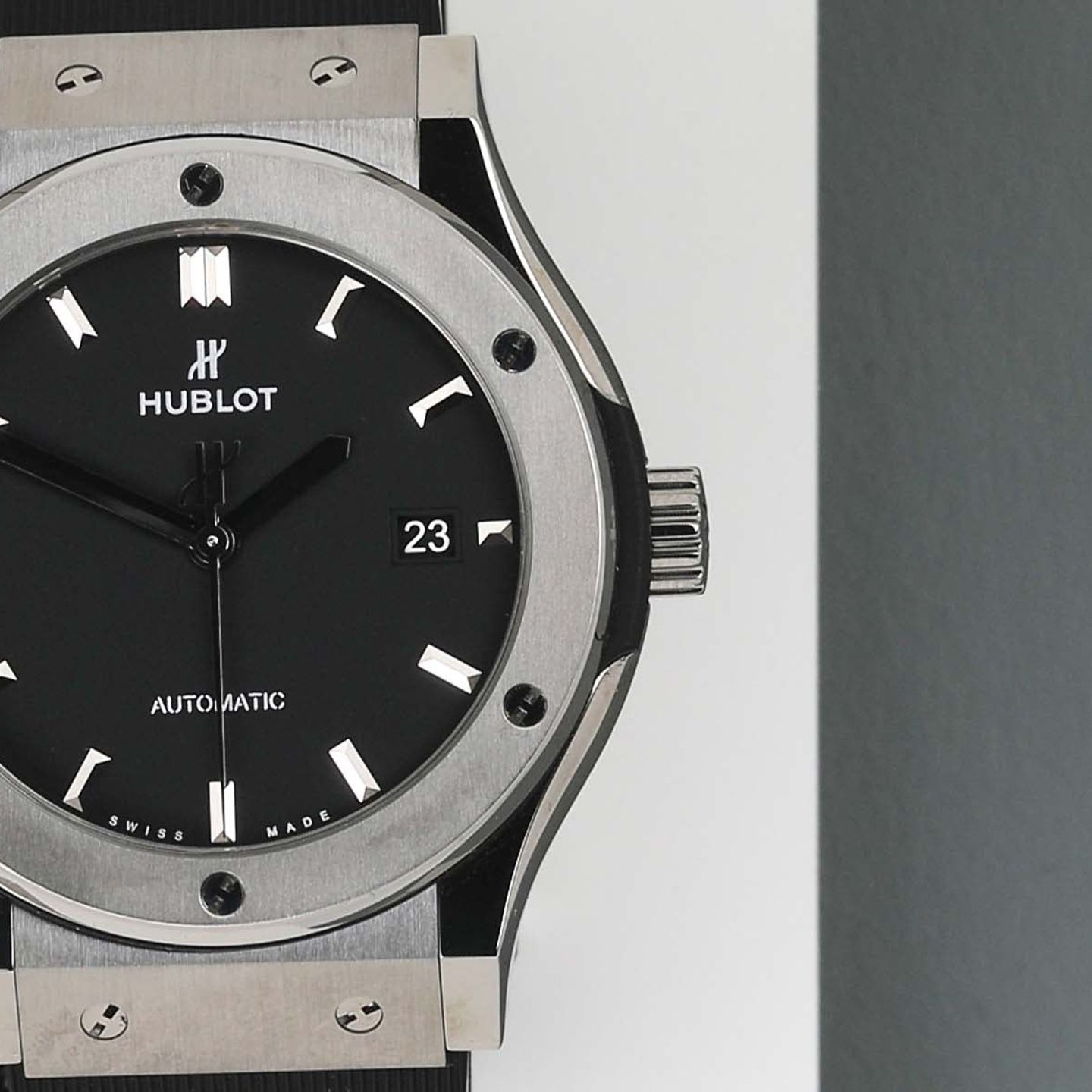 Hublot Classic Fusion 542.NX.1171.RX (2019) - Zwart wijzerplaat 42mm Titanium (5/8)