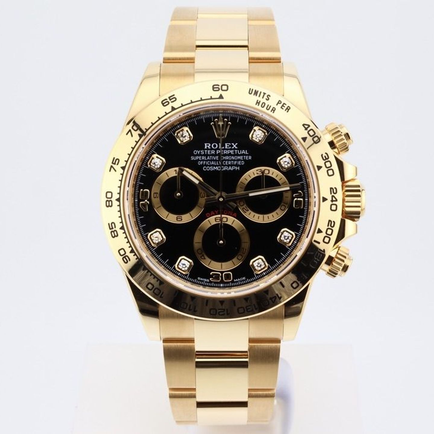 Rolex Daytona 116508 (2023) - Zwart wijzerplaat 40mm Geelgoud (1/1)