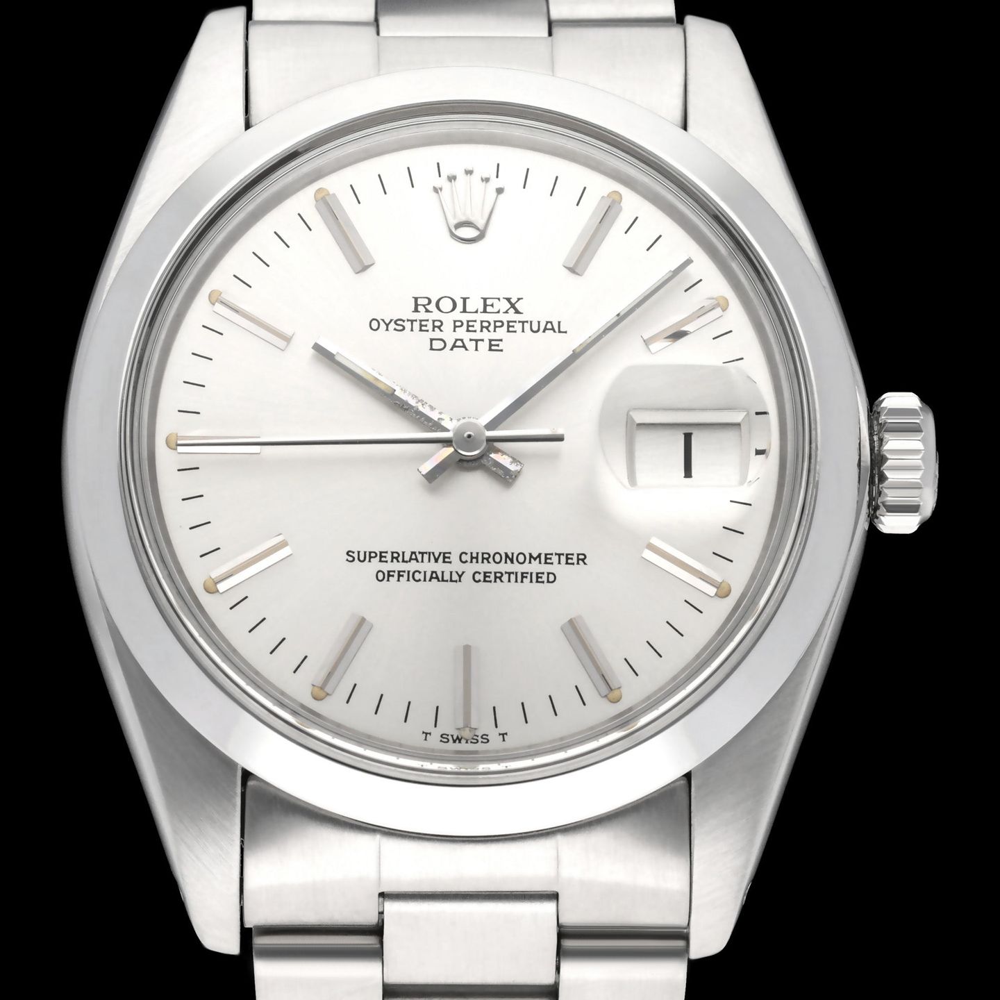 Rolex Oyster Perpetual Date 1500 (1979) - 34mm Staal (1/6)