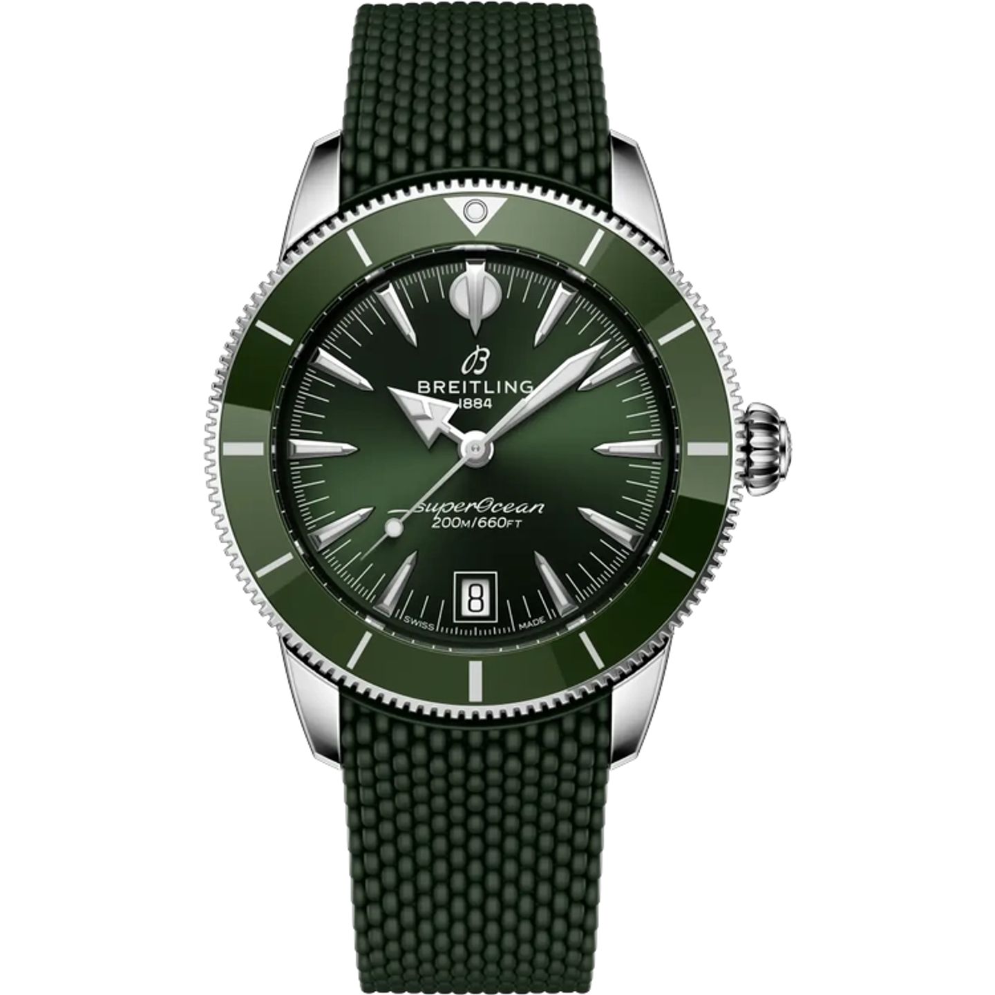 Breitling Superocean Heritage AB3110361L1S1 (2025) - Groen wijzerplaat 40mm Staal (1/1)