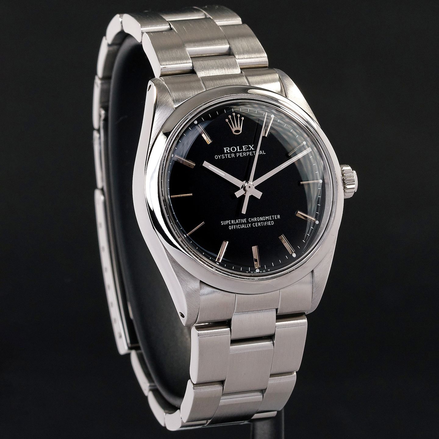 Rolex Oyster Perpetual 1002 (1988) - 34 mm Steel case (4/7)