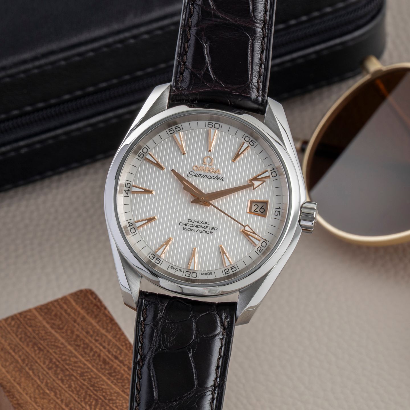 Omega Seamaster Aqua Terra 231.13.42.21.02.002 (2013) - Zilver wijzerplaat 42mm Staal (3/8)