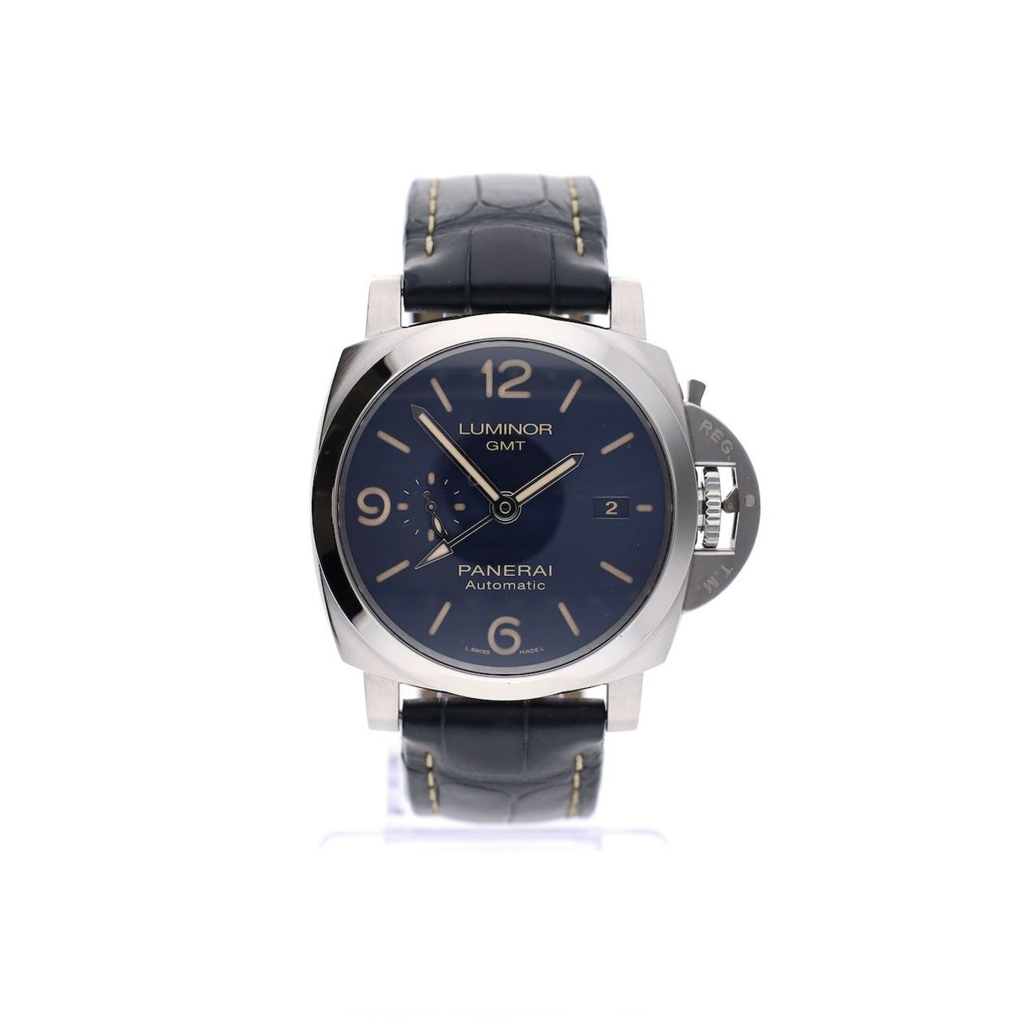 Panerai Luminor Marina 1950 3 Days Automatic PAM00312 (2019) - Black dial 44 mm Steel case (1/8)
