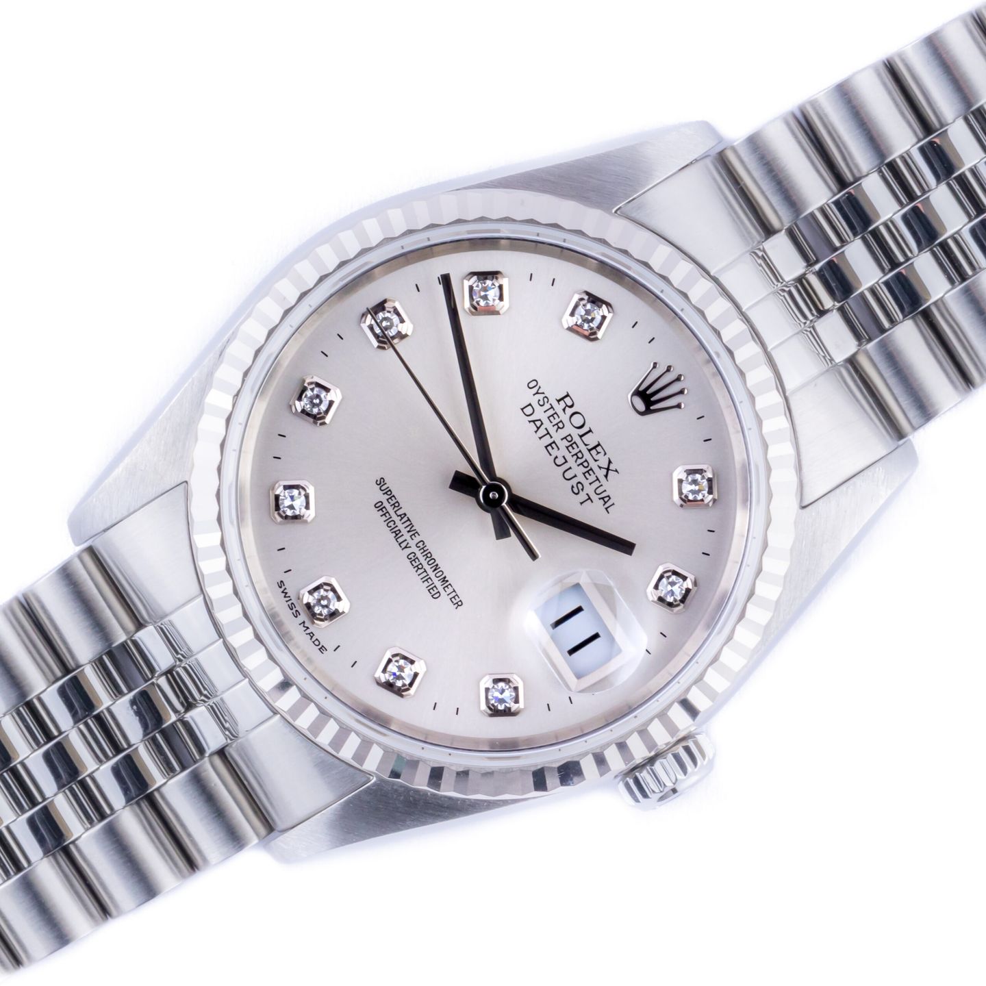 Rolex Datejust 36 16234 (2004) - 36mm Staal (1/8)