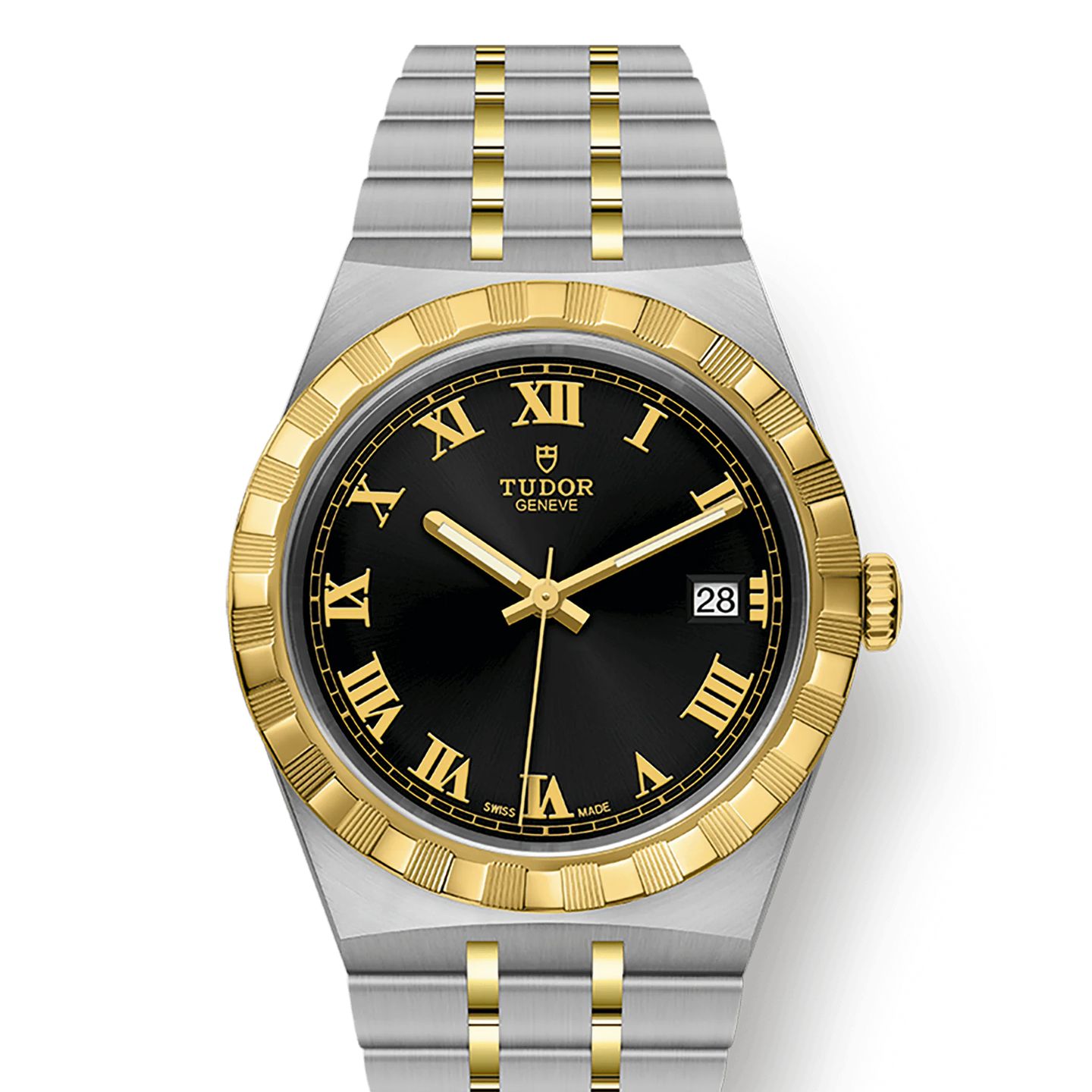 Tudor Royal 28503-0006 (2023) - Zwart wijzerplaat 38mm Staal (1/8)