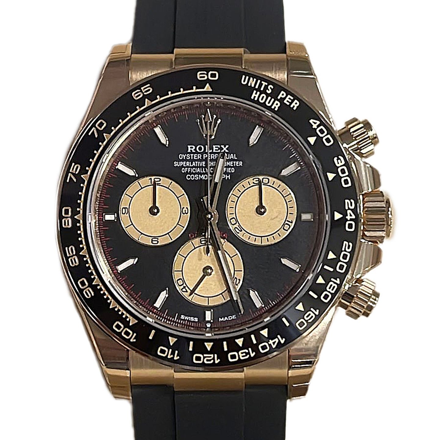 Rolex Daytona 116518LN (2024) - Zwart wijzerplaat 40mm Geelgoud (1/1)