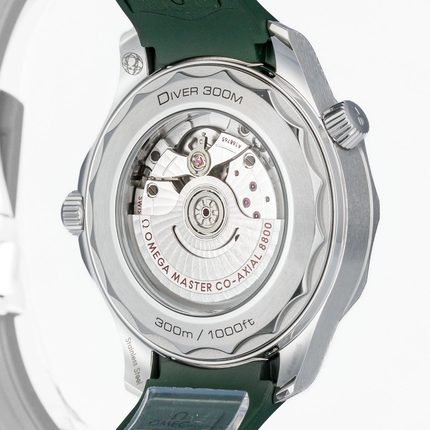 Omega Seamaster Diver 300 M 210.30.42.20.10.001 (2024) - Green dial 42 mm Steel case (3/4)