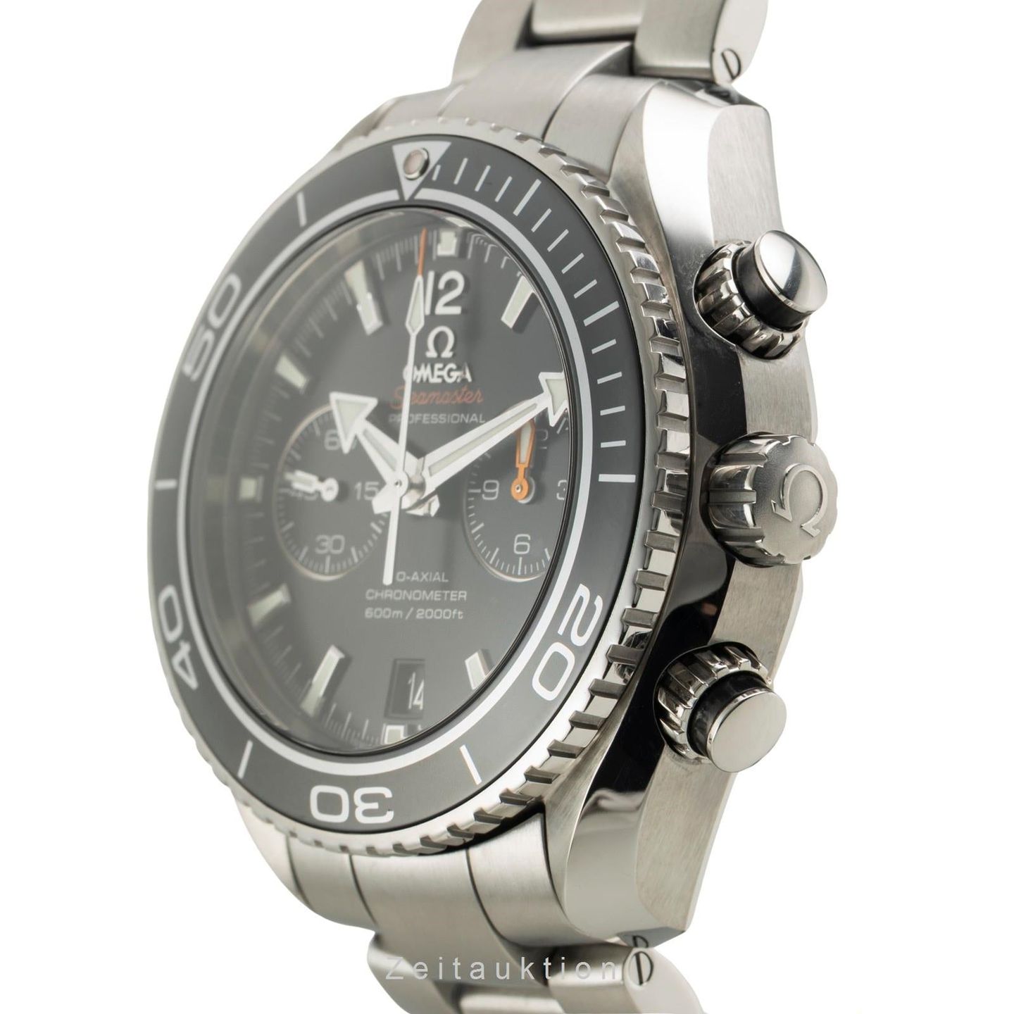 Omega Seamaster Planet Ocean Chronograph 232.30.46.51.01.001 (Onbekend (willekeurig serienummer)) - Zwart wijzerplaat 46mm Staal (5/8)