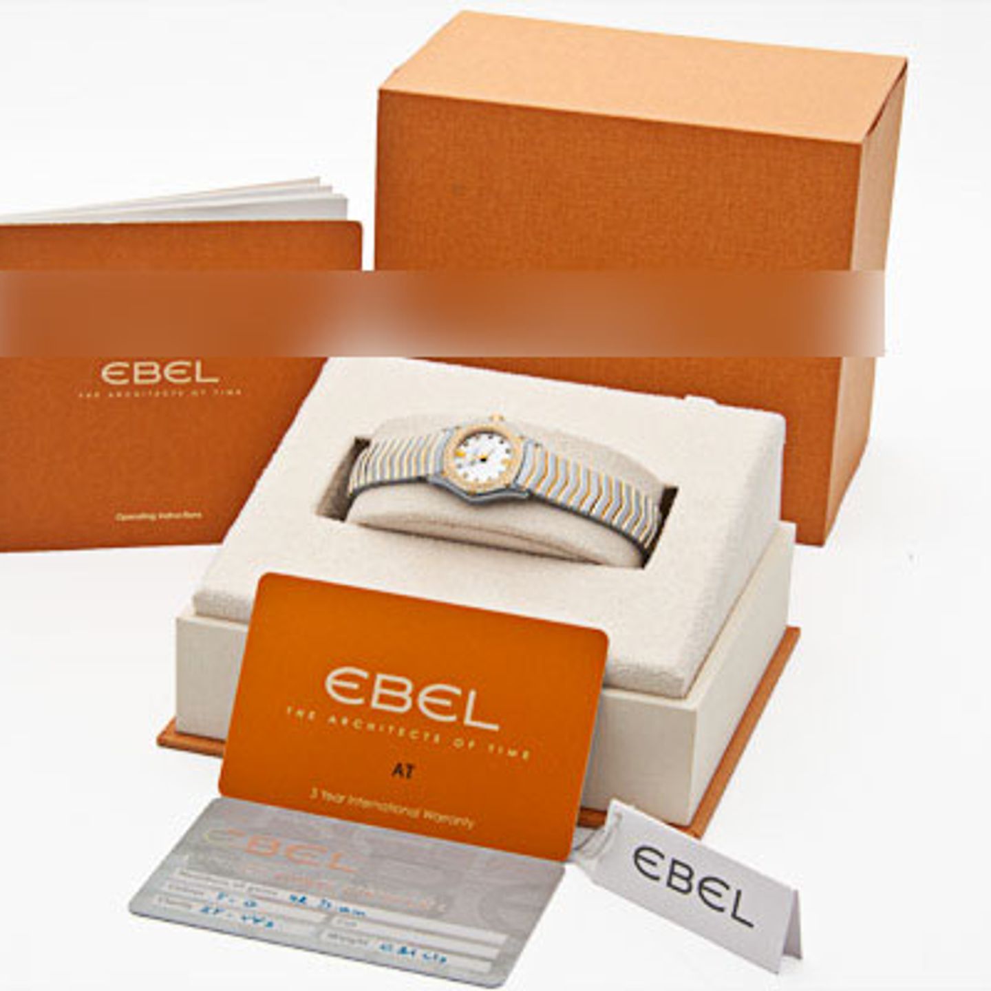 Ebel Classic 1656F04/9725 (2024) - Parelmoer wijzerplaat 22mm Goud/Staal (4/4)