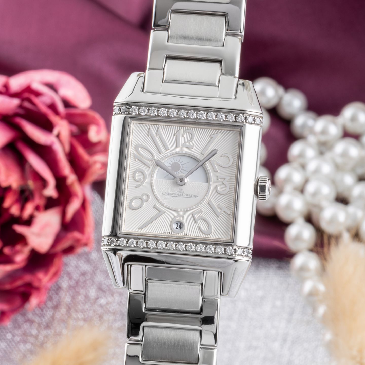 Jaeger-LeCoultre Reverso Squadra Lady Duetto Q7058420 - (3/8)