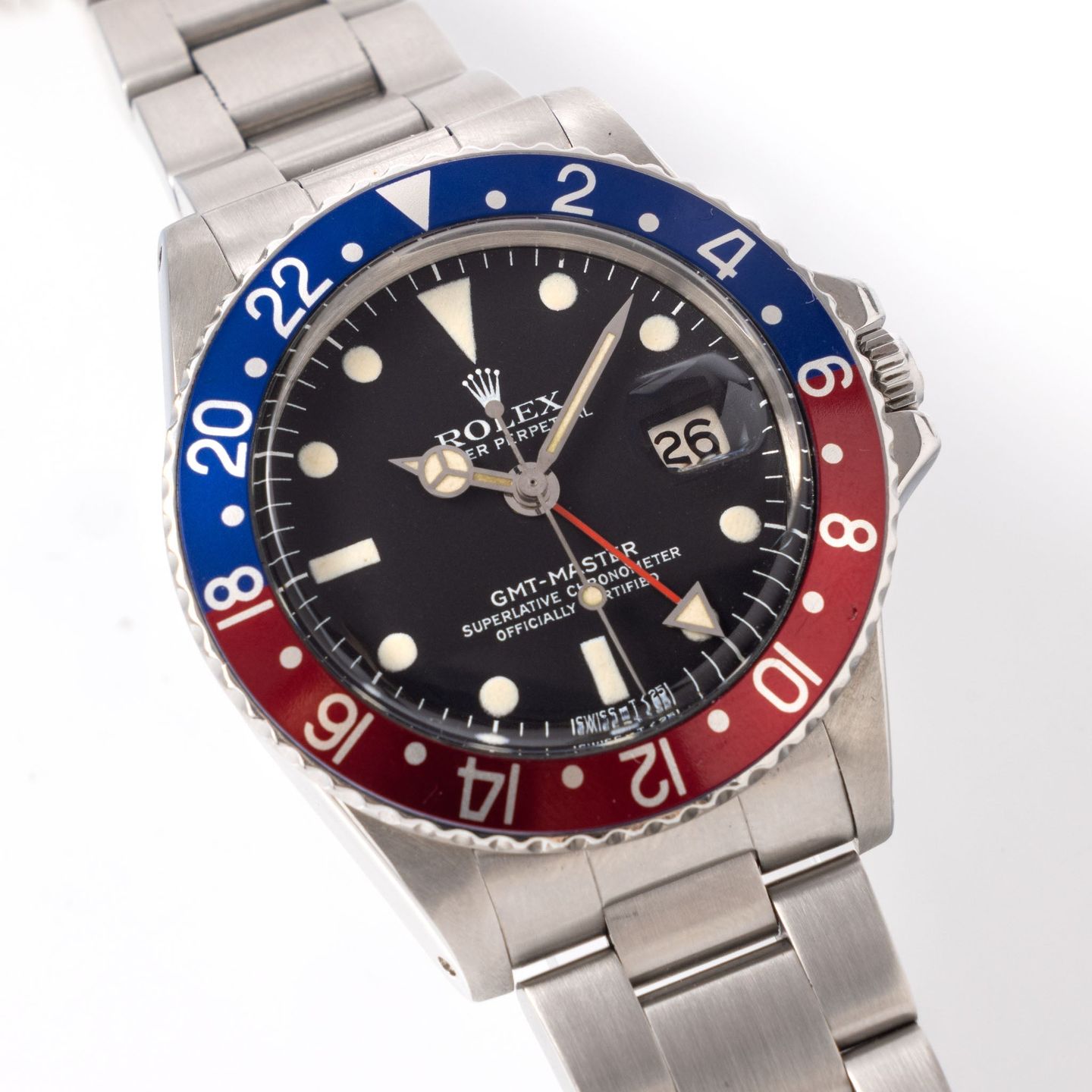 Rolex GMT-Master 1675 (1972) - Black dial 40 mm Steel case (6/8)