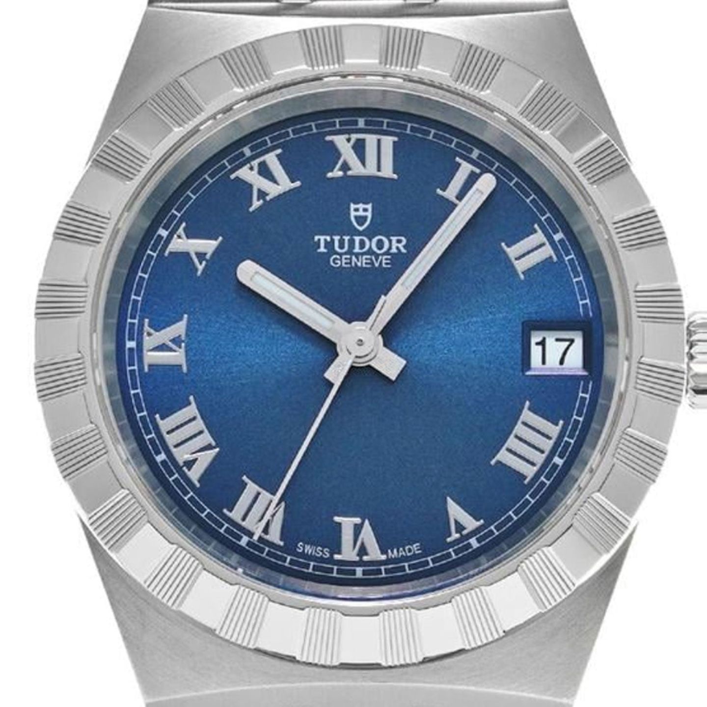 Tudor Royal 28400 (Onbekend (willekeurig serienummer)) - Blauw wijzerplaat 34mm Staal (2/4)