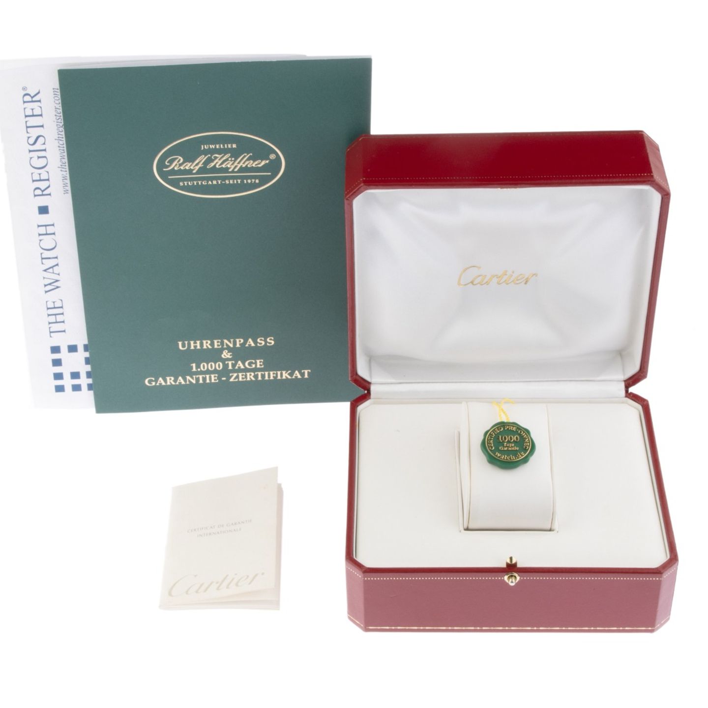 Cartier Tank Française 2302 (2012) - Silver dial 28 mm Steel case (2/7)