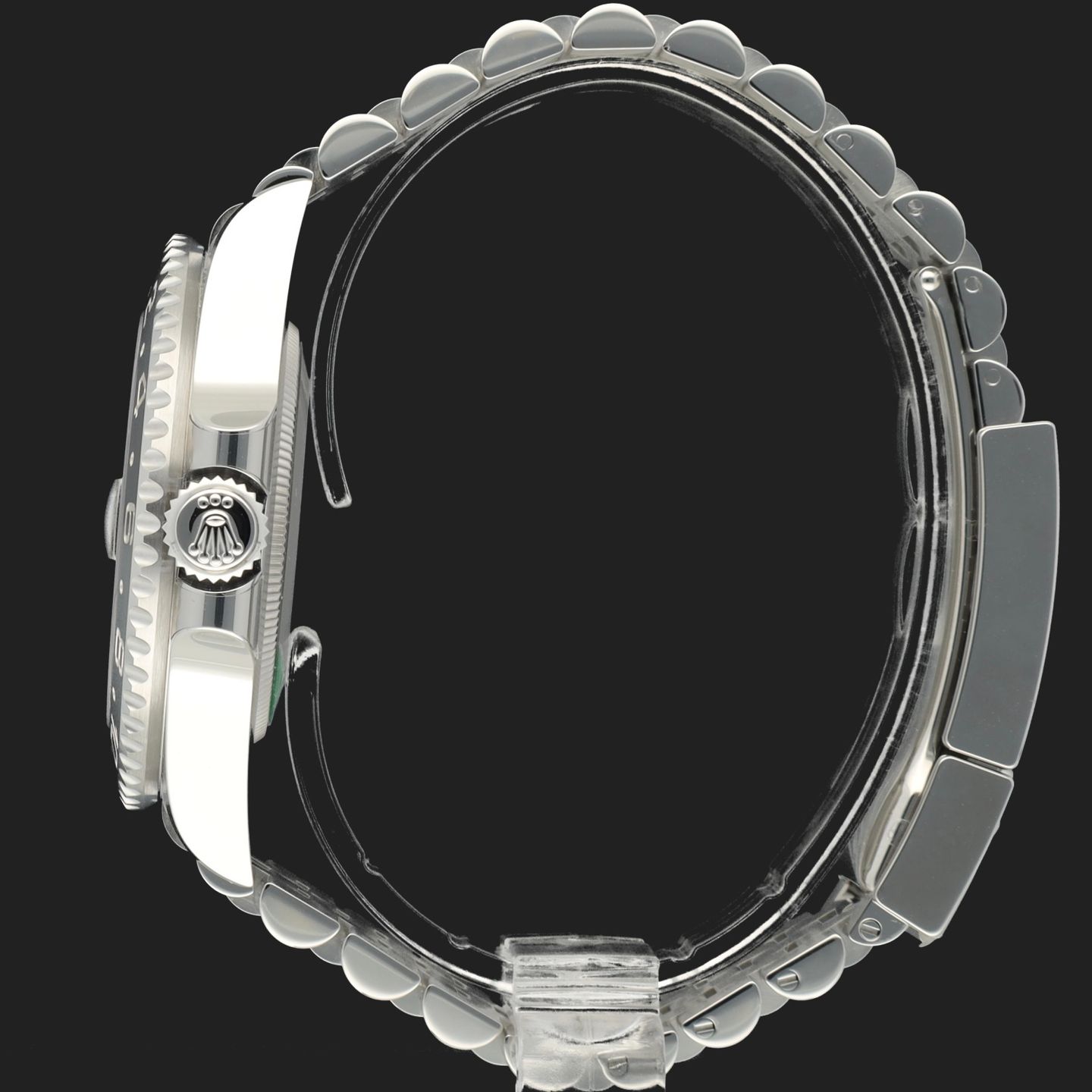 Rolex GMT-Master II 126710GRNR (2026) - Black dial 40 mm Steel case (7/8)