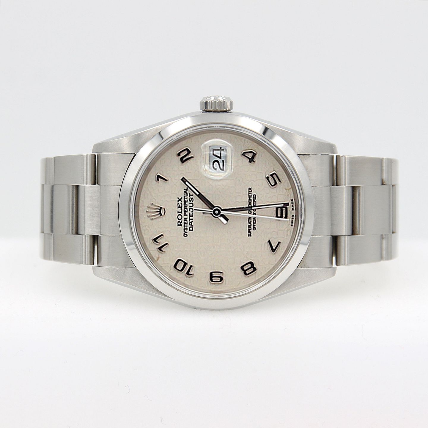 Rolex Datejust 36 16200 (Unknown (random serial)) - 36 mm Steel case (1/7)