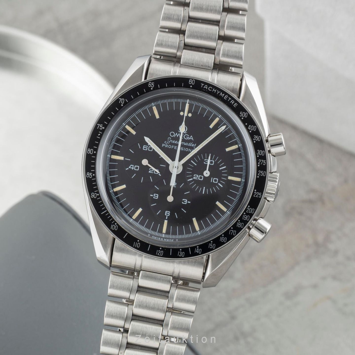 Omega Speedmaster Professional Moonwatch 3590.50.00 (1991) - Zwart wijzerplaat 42mm Staal (1/8)