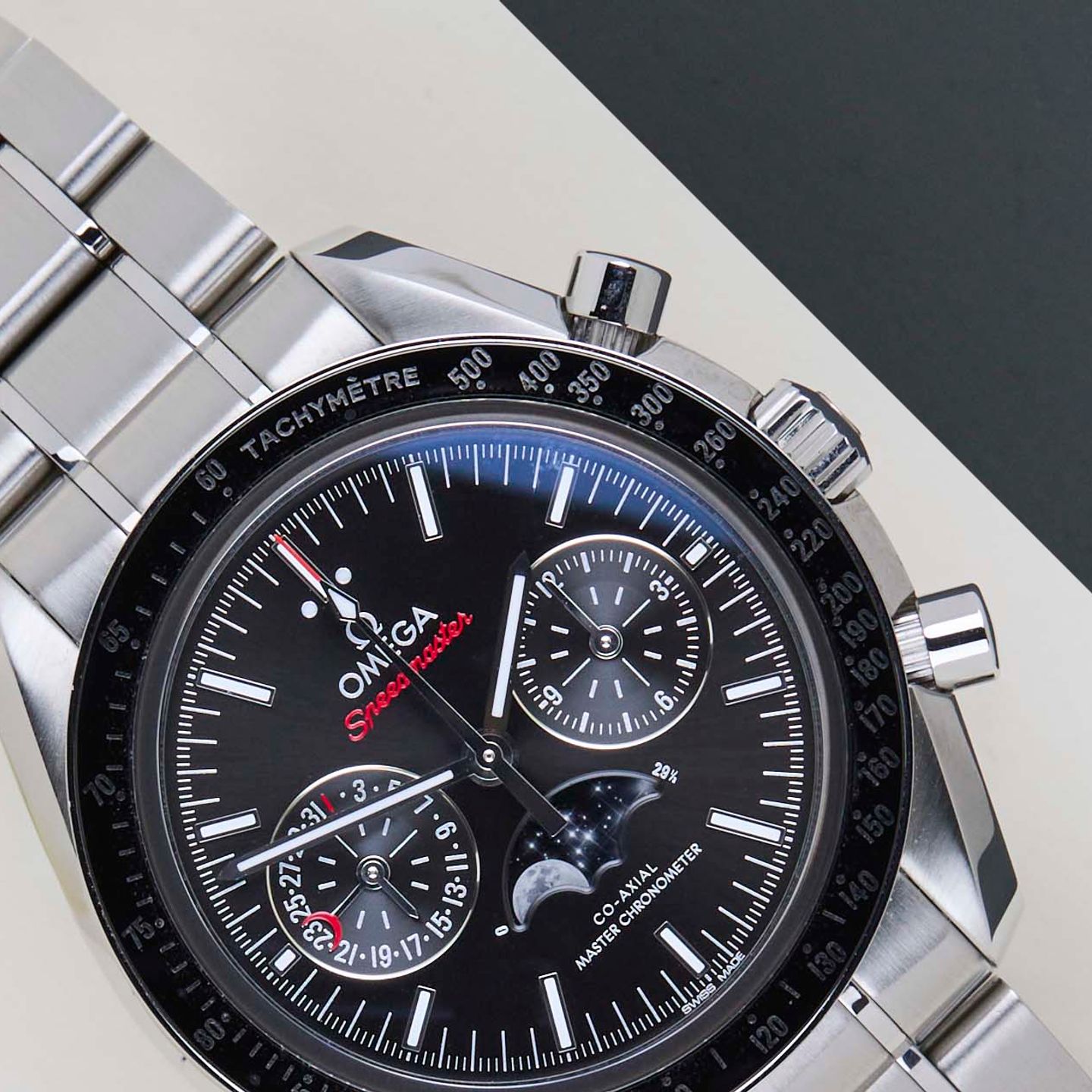 Omega Speedmaster Moonphase 304.30.44.52.01.001 - (3/8)