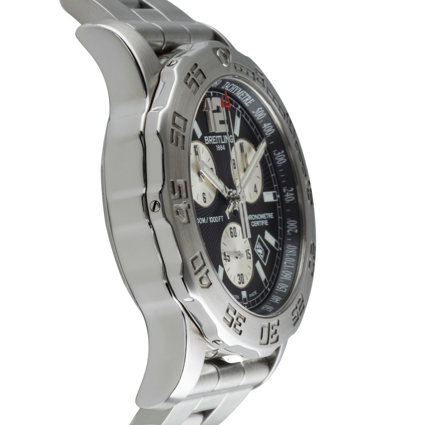 Breitling Colt Chronograph II A73387 (2012) - 44 mm Steel case (7/8)