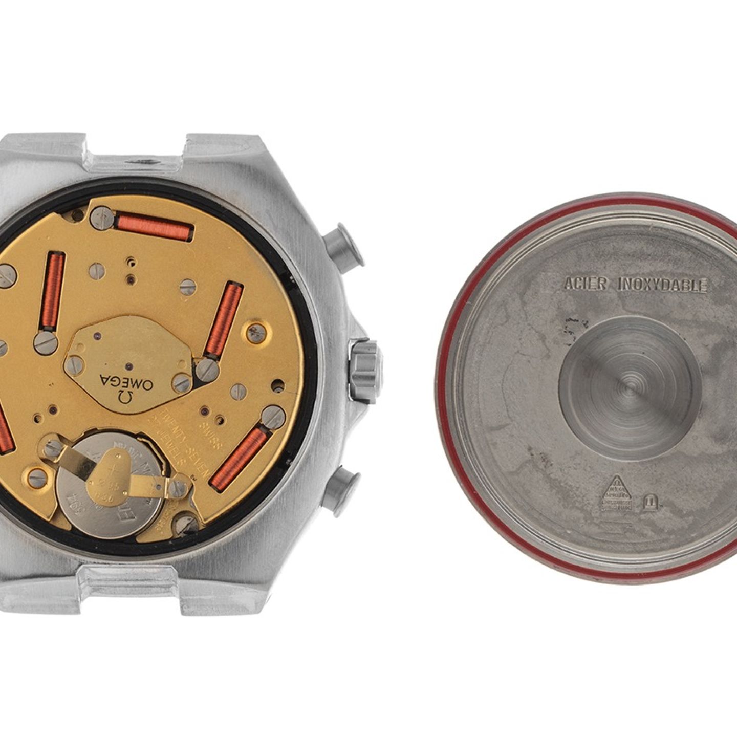 Omega Seamaster 386.1031.1 (1991) - Black dial 38 mm Gold/Steel case (8/8)