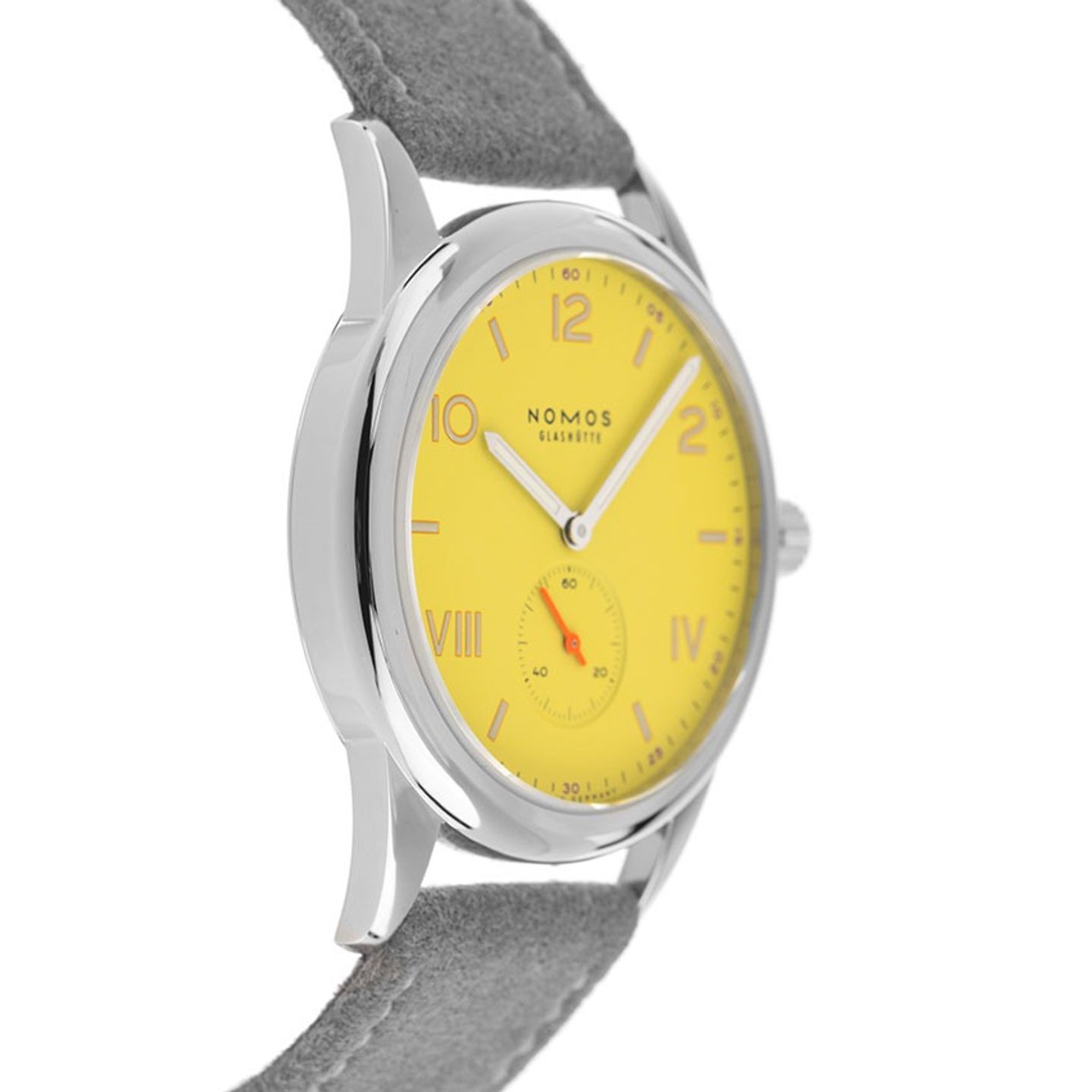 NOMOS Club 721 (2025) - Yellow dial 39 mm Steel case (5/7)
