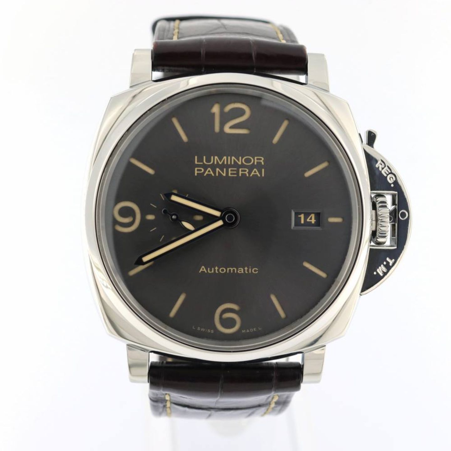 Panerai Luminor Due PAM00943 (2025) - Grey dial 45 mm Steel case (1/7)