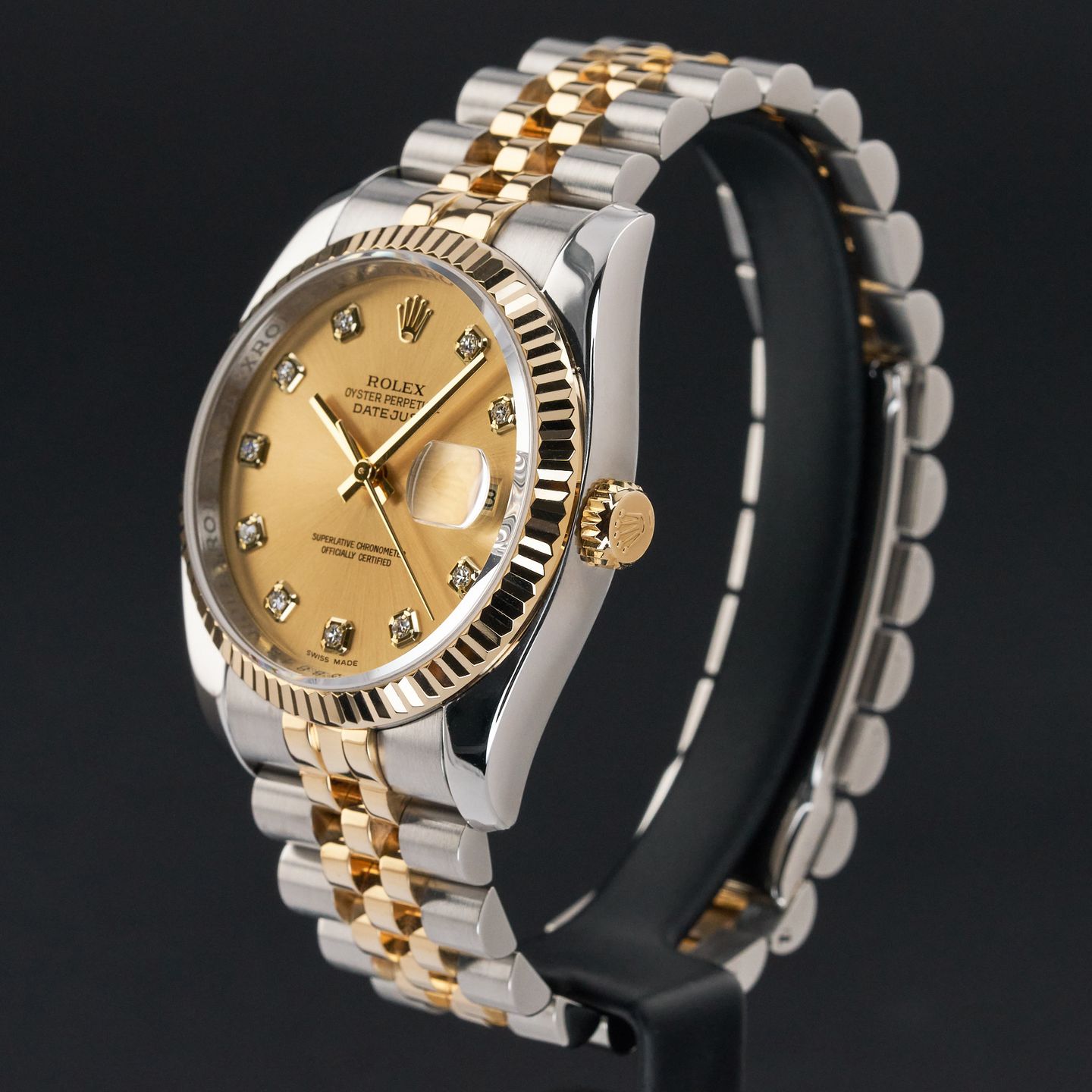 Rolex Datejust 36 116233 (2009) - 36mm Goud/Staal (4/8)