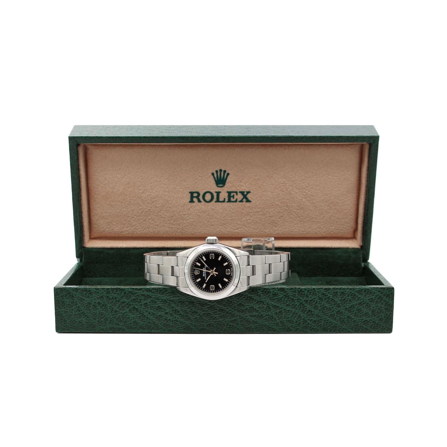 Rolex Oyster Perpetual 67180 (Onbekend (willekeurig serienummer)) - 26mm Staal (1/6)