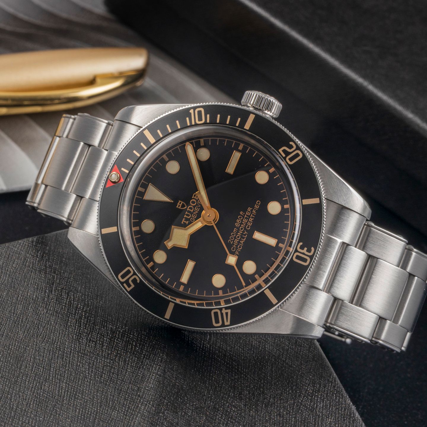 Tudor Black Bay Fifty-Eight 79030N (Unknown (random serial)) - Black dial 39 mm Steel case (2/8)