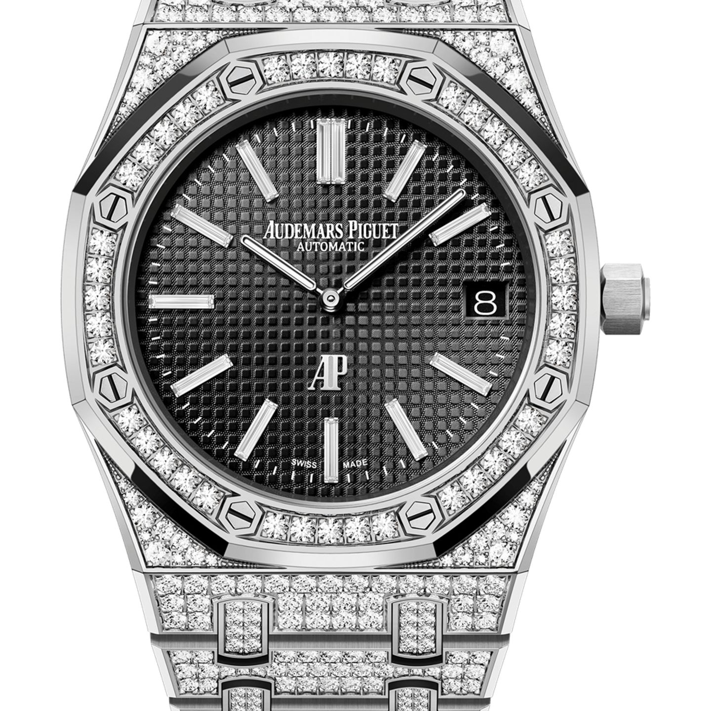 Audemars Piguet Royal Oak Jumbo 15202BC.ZZ.1241BC.03 (2025) - Black dial 39 mm White Gold case (1/1)