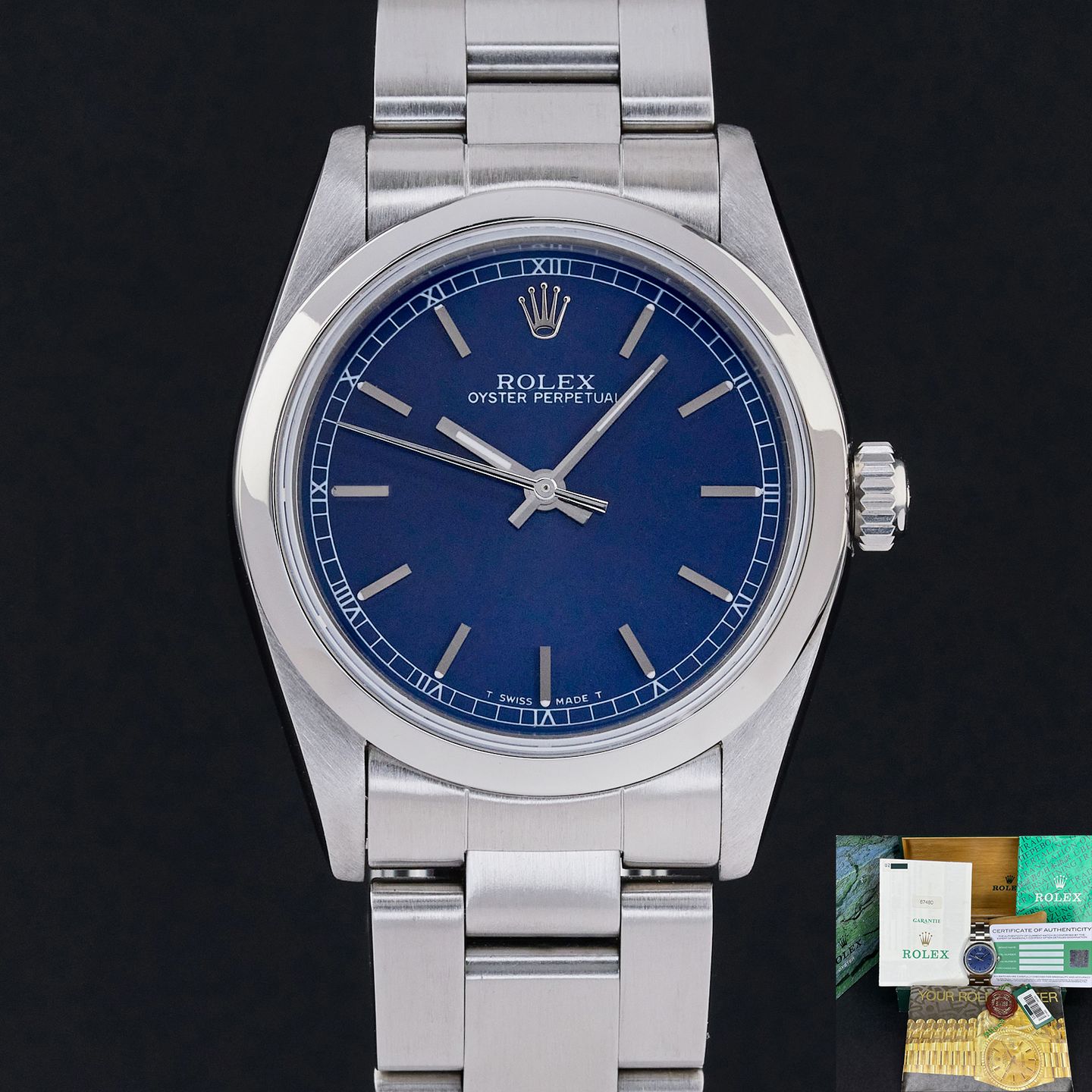Rolex Oyster Perpetual 31 67480 (1997) - 31 mm Steel case (1/8)