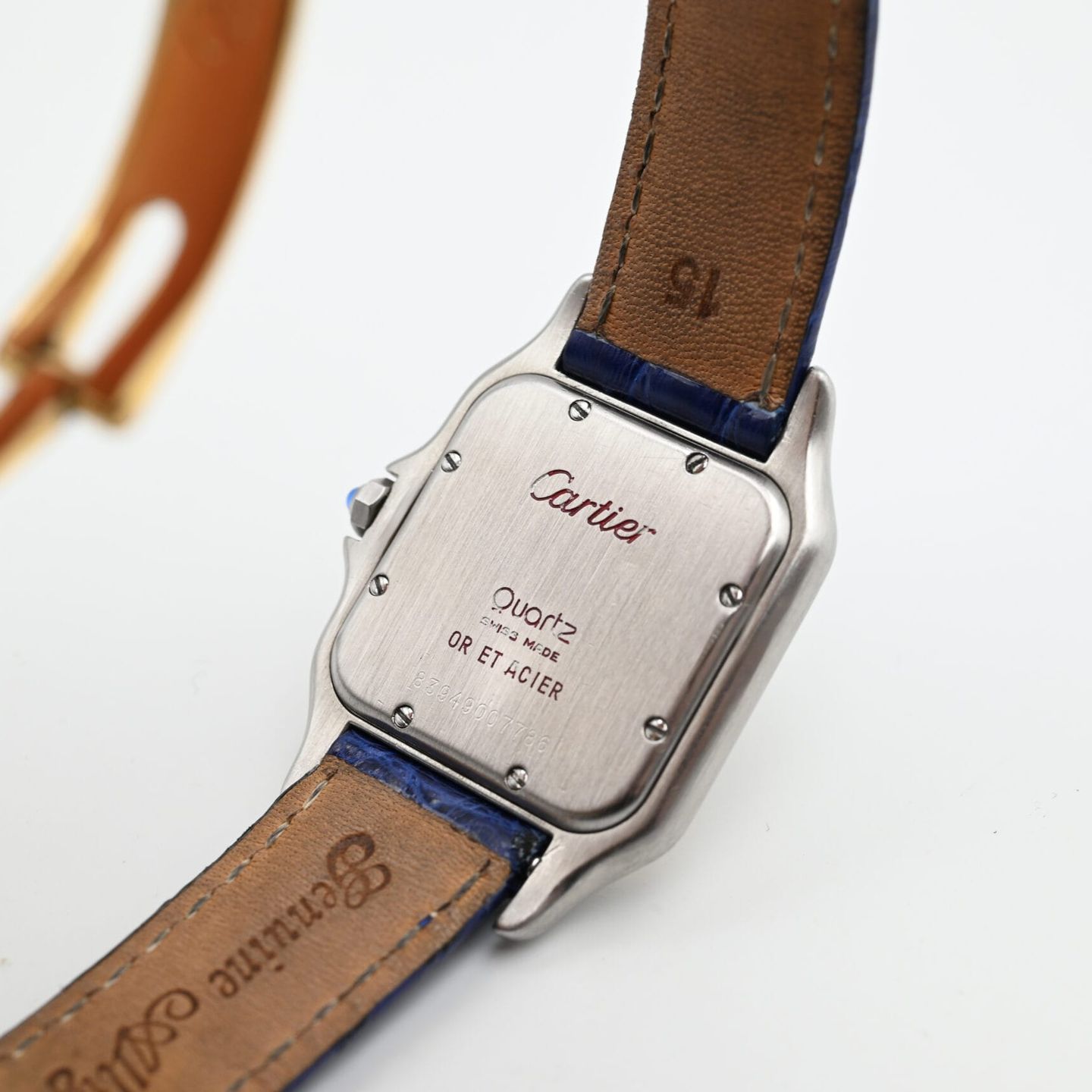 Cartier Panthère 839490 (Unknown (random serial)) - White dial 27 mm Steel case (7/8)