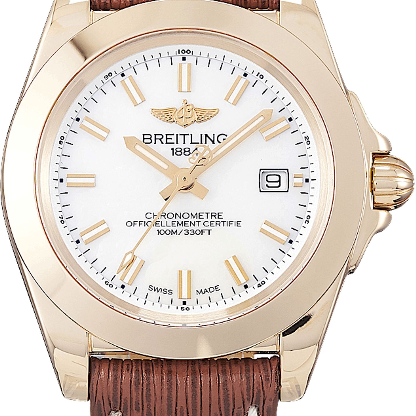 Breitling Galactic 32 H7133012.A802.211X.H14BA.1 (2022) - Pearl dial 32 mm Rose Gold case (2/5)