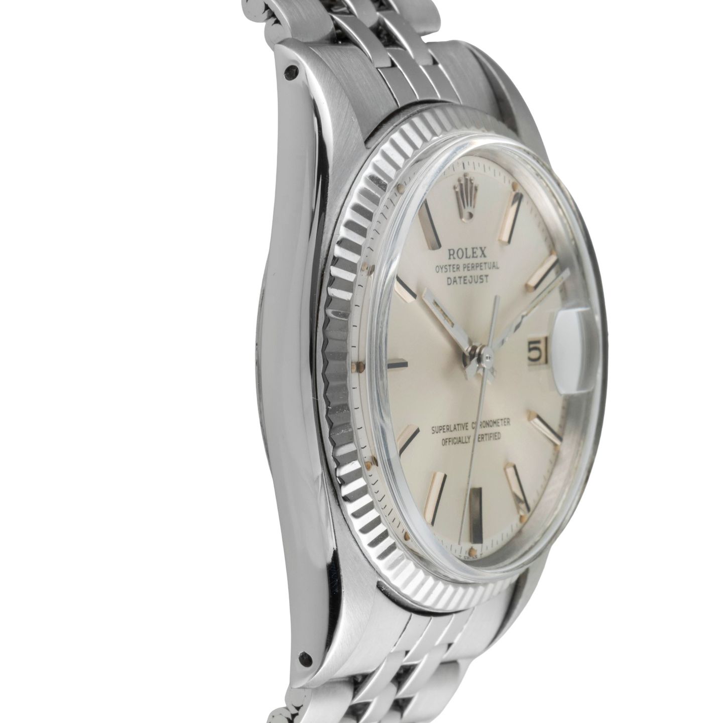 Rolex Datejust 1601 (1967) - 36 mm Steel case (7/8)