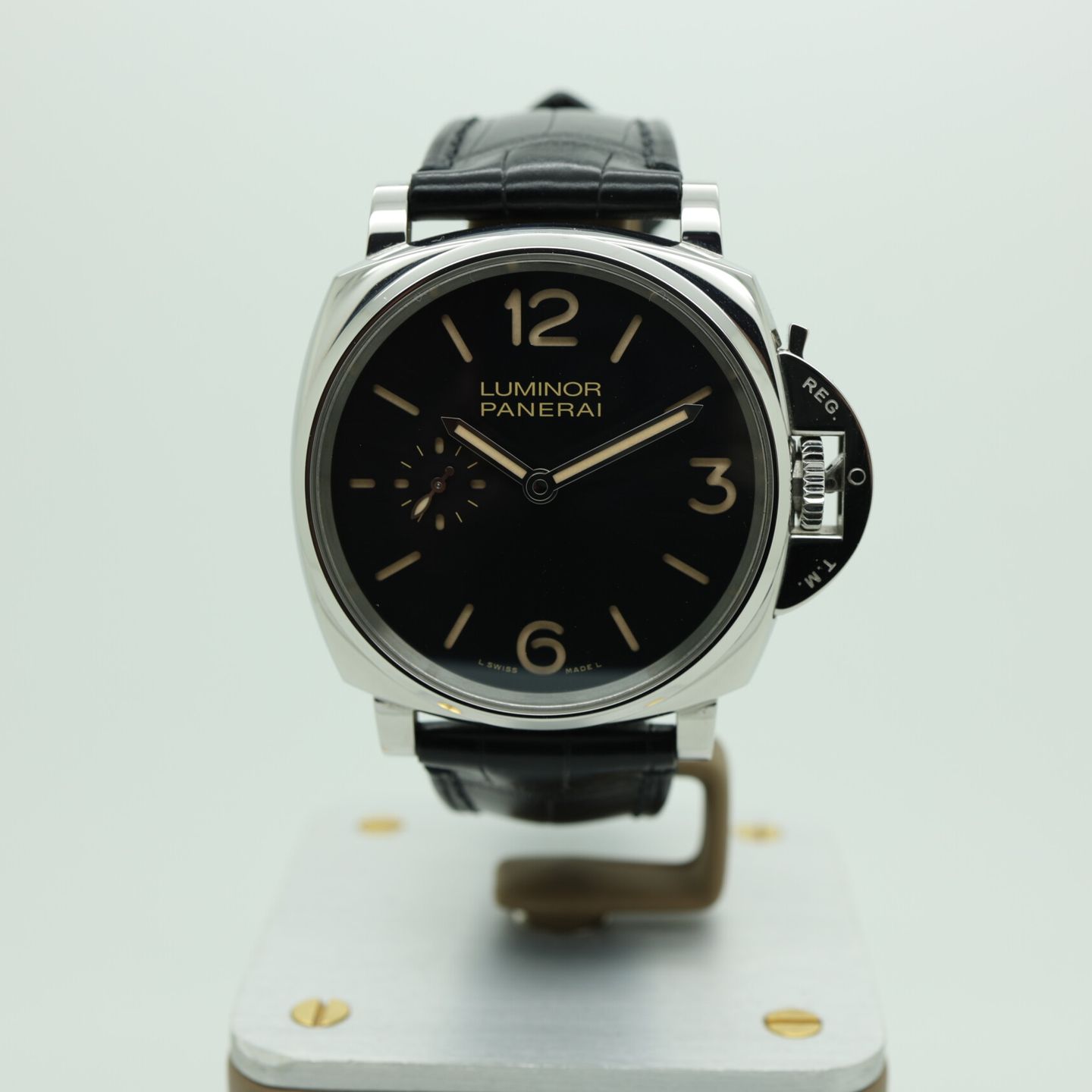 Panerai Luminor Due PAM00676 (2026) - Black dial 42 mm Steel case (5/8)