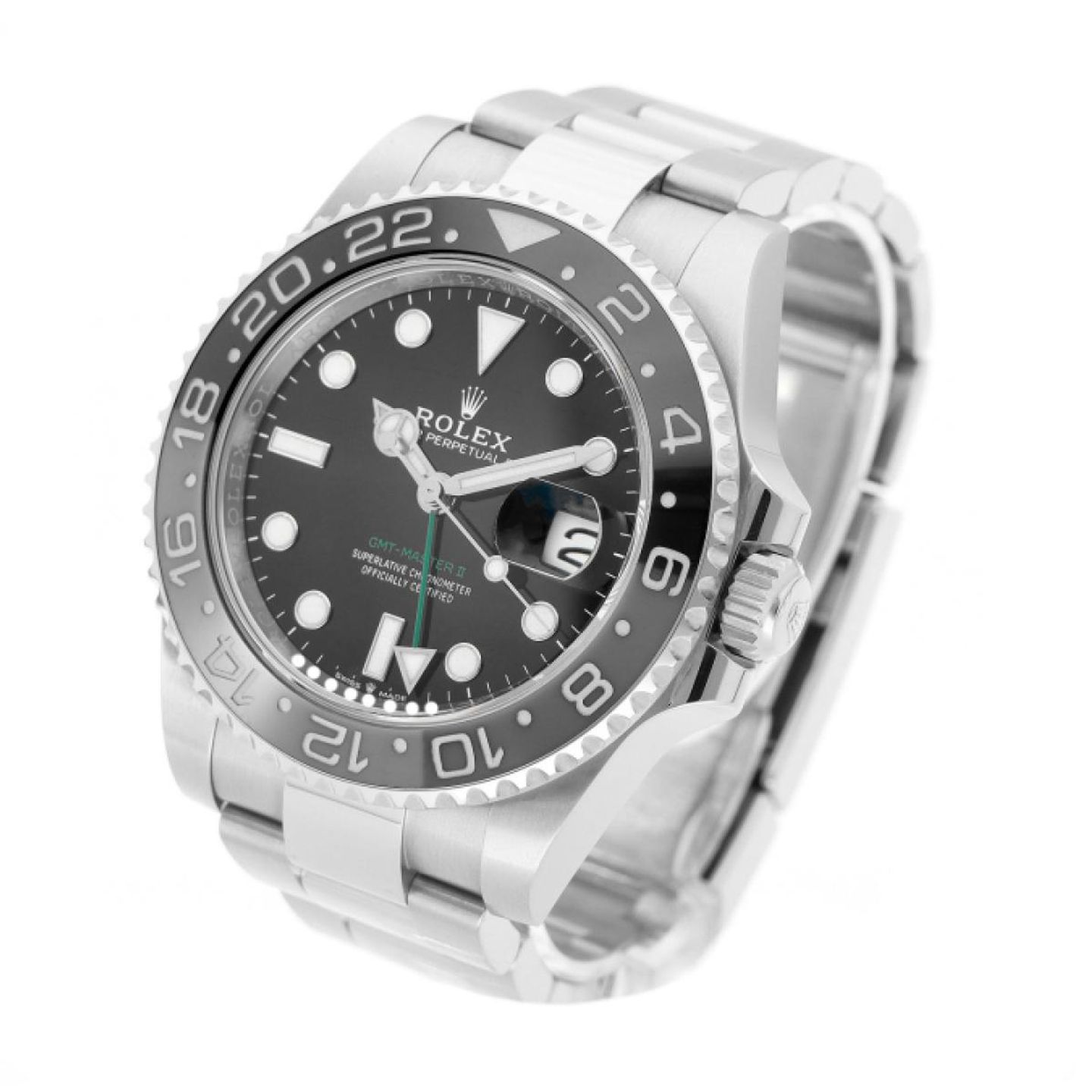 Rolex GMT-Master II 126710GRNR (2025) - Black dial 40 mm Steel case (2/5)