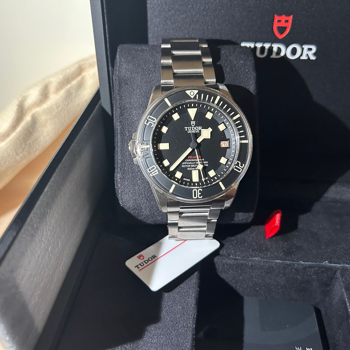 Tudor Pelagos 25610TNL (2024) - Zwart wijzerplaat 42mm Titanium (5/8)