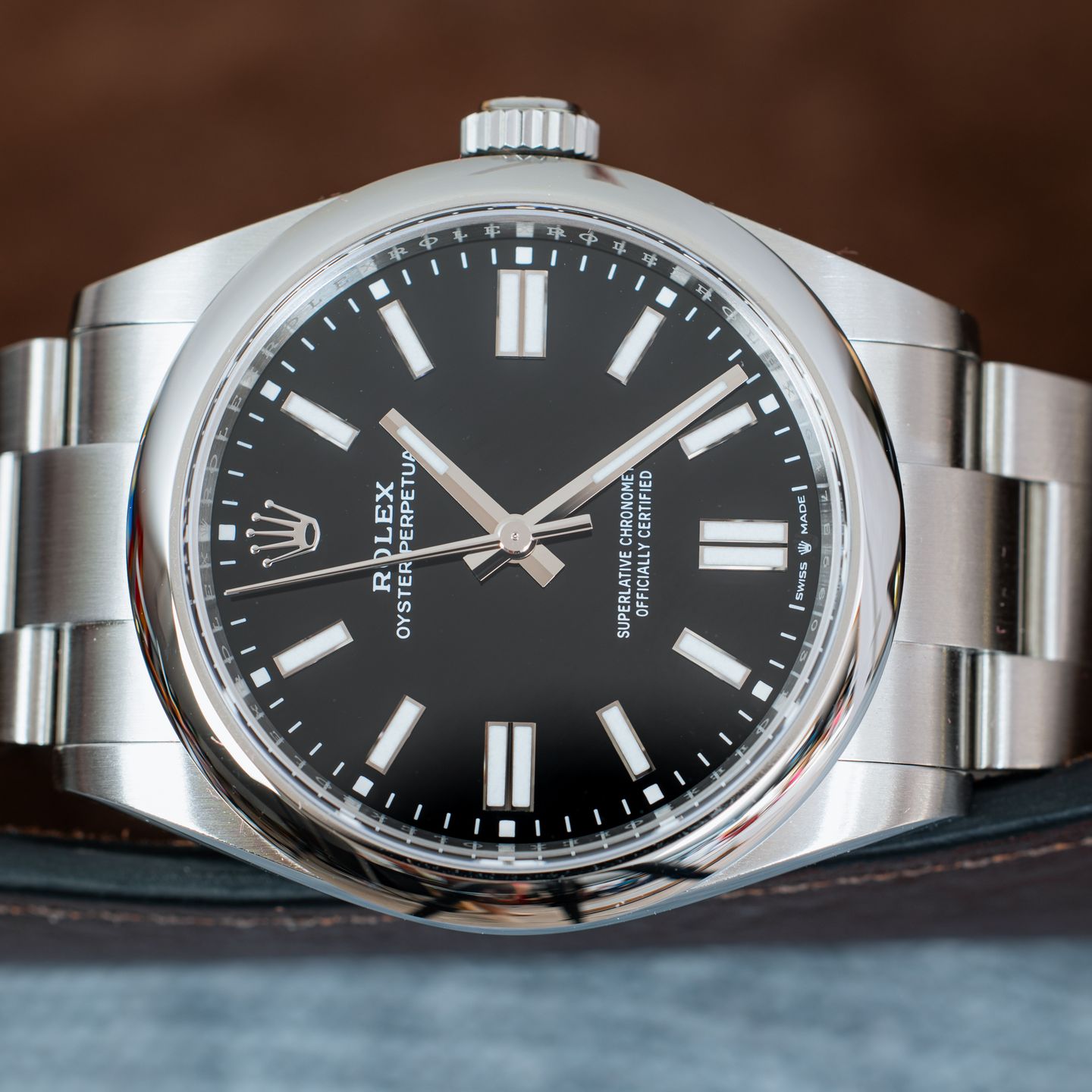 Rolex Oyster Perpetual 41 134300 (2026) - Zwart wijzerplaat 41mm Staal (2/3)