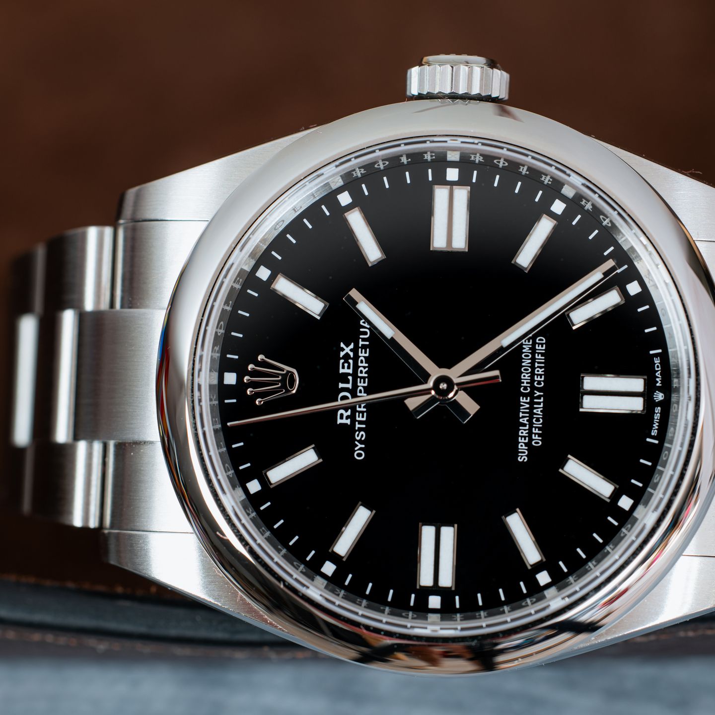 Rolex Oyster Perpetual 41 134300 (2026) - Zwart wijzerplaat 41mm Staal (3/3)