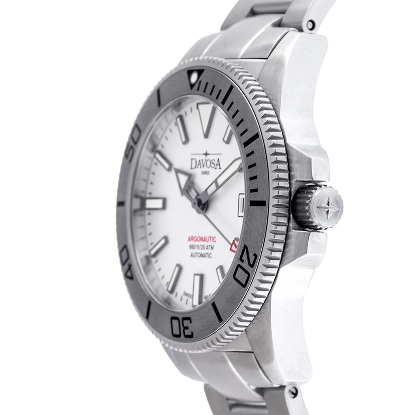 Davosa Unknown 161.532.10 (Unknown (random serial)) - White dial 39 mm Unknown case (3/6)