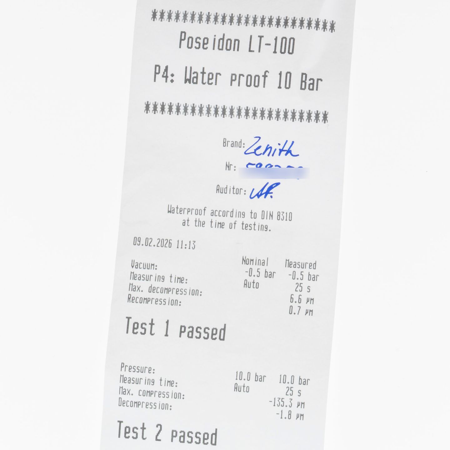 Zenith Chronomaster Sport 03.3100.3600/69.M3100 (Onbekend (willekeurig serienummer)) - Wit wijzerplaat 41mm Staal (5/8)