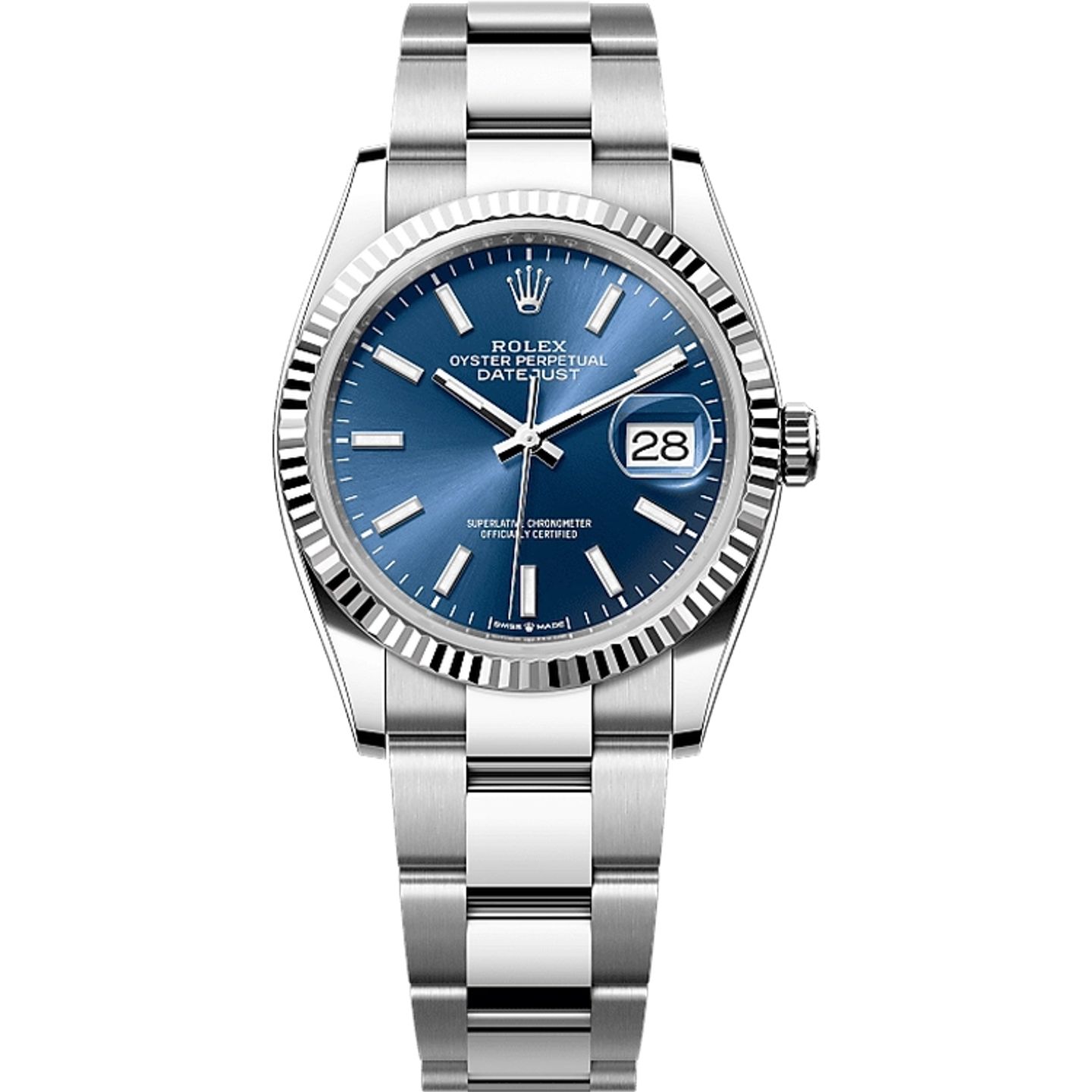 Rolex Datejust 36 126234 (2026) - Blue dial 36 mm Steel case (1/1)