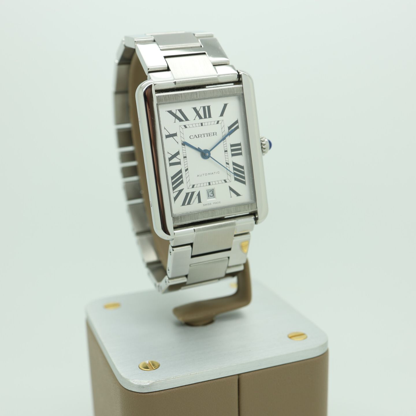 Cartier Tank Solo W5200028 (2014) - Silver dial 31 mm Steel case (2/7)