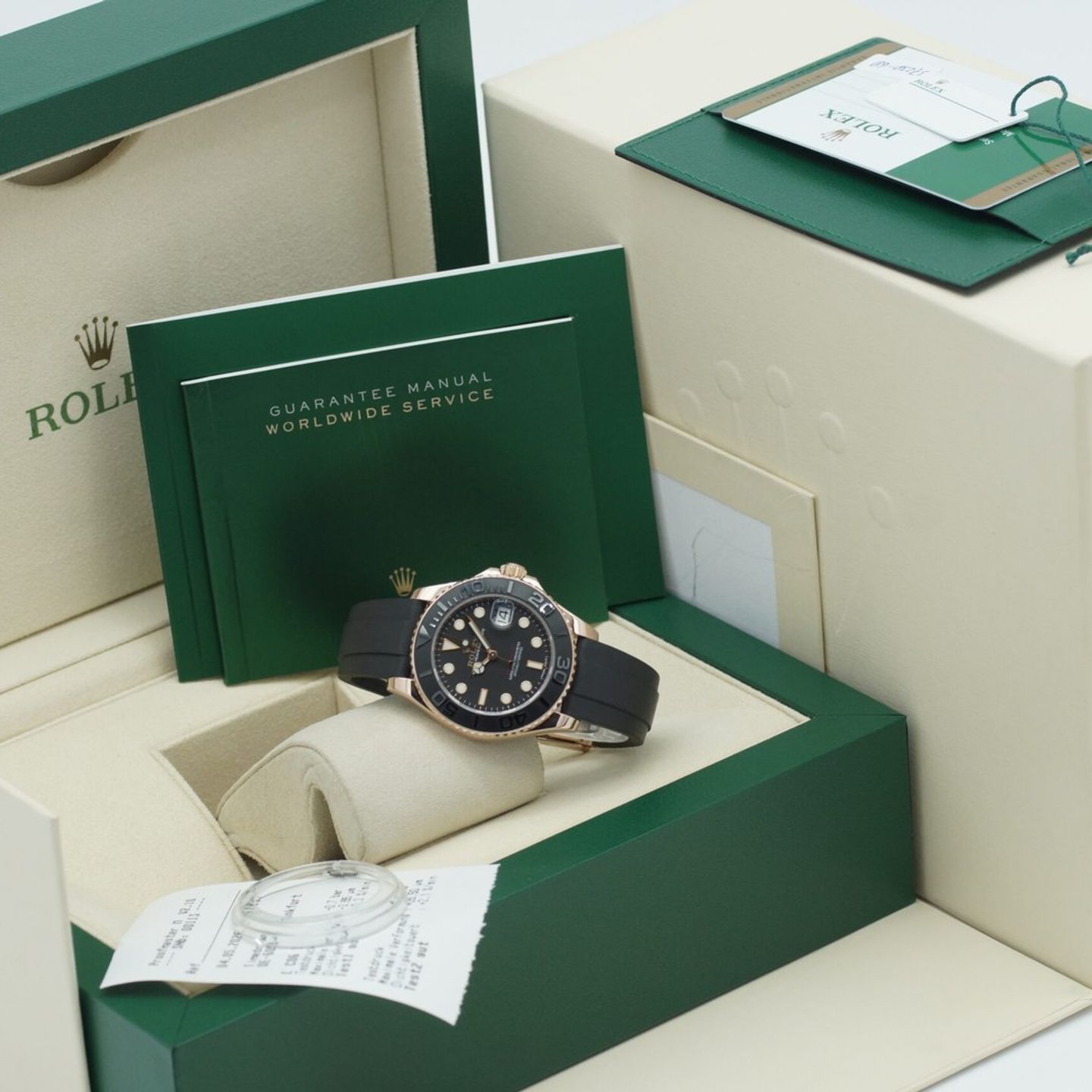 Rolex Yacht-Master 37 268655 (2016) - Zwart wijzerplaat 37mm Roségoud (2/8)